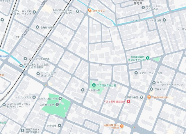 堺市西区浜寺諏訪森町東　第3期　新築一戸建ての地図