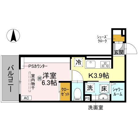 【間取り】 | D-Luce寄合町
