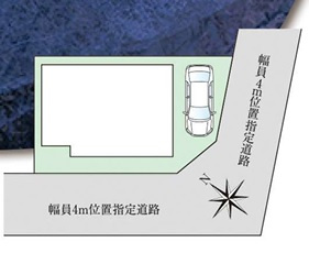 【区画図】 | ファーストタウン京都市第１右京区梅津北浦町 | 区画図