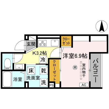 【間取り】 | D-Luce寄合町