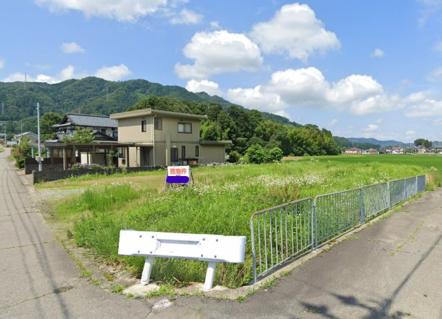 永平寺町飯島　売土地の外観