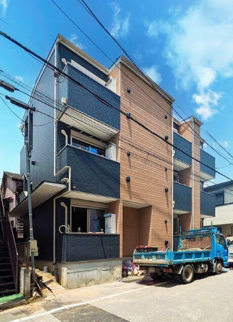 板橋区舟渡３丁目のアパートの外観