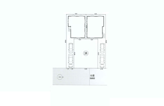 【区画図】 | 【仲介手数料無料！！】日野市大坂上4丁目　新築戸建て（全3棟）No3号棟　4190万円
