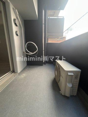 セレニテフラン谷町四丁目のバルコニー