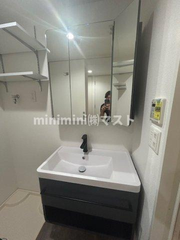 セレニテフラン谷町四丁目の洗面所