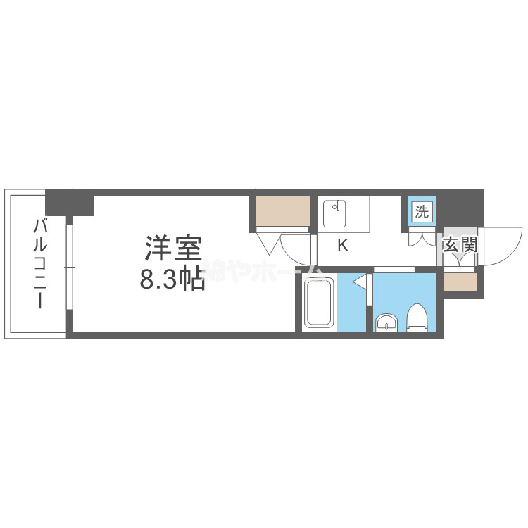 ディナスティ玉造の間取り