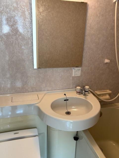 新宿区大久保２丁目の賃貸マンションの洗面所