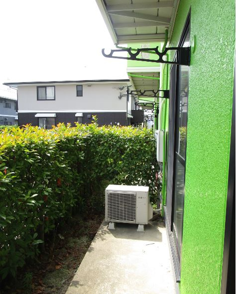 クレール津福Ⅰ【10,000円キャッシュバック対象物件】のバルコニー|暖かな日差しのふりそそぐバルコニー