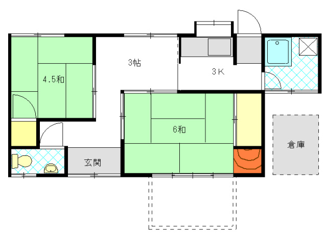 宮野下　戸建て3戸の間取り