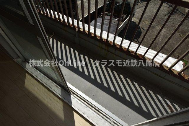 高橋マンションのバルコニー