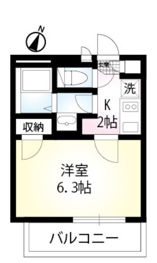 アミティKの間取り