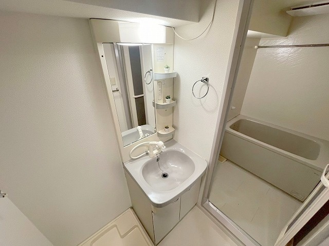 スプルース・ネストの独立洗面台