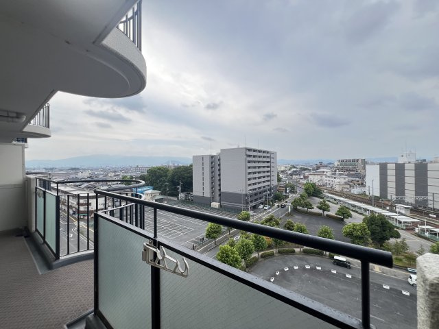 大和高田アーバンコンフォートのバルコニー|陽当たり良好バルコニー