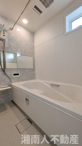 藤沢市辻堂元町５丁目８－１８新築戸建ての浴室|きれいなお風呂です