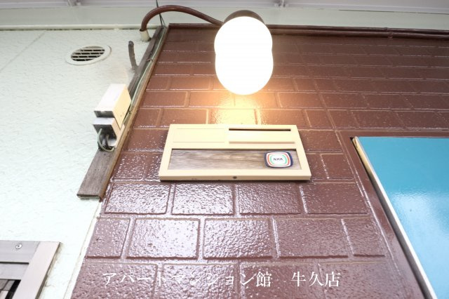 高田ハイツBの玄関