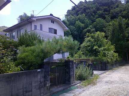 安芸区矢野東6丁目の前面道路含む現地写真