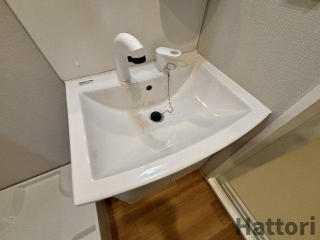 Re-be東三国の洗面所