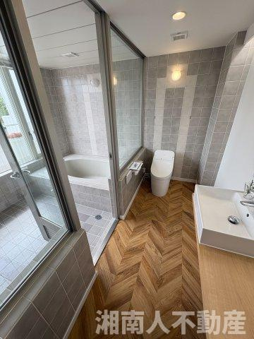 コスモミロス逗子M棟の脱衣所