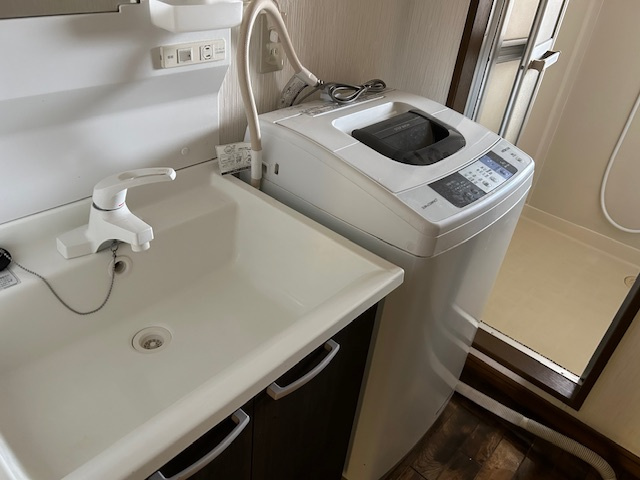 川口市南鳩ヶ谷２丁目の賃貸マンションの独立洗面台