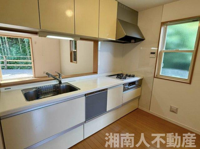 逗子市桜山５丁目２７－３３戸建てのキッチン|キッチンでお料理をお楽しみください