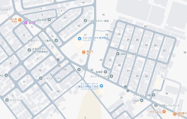 東近江市東沖野　第1期　新築一戸建ての地図