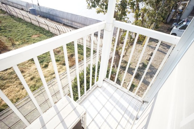 ハイツ大谷のバルコニー