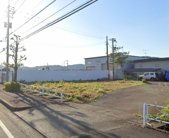 鯖江市石田上町　土地の外観