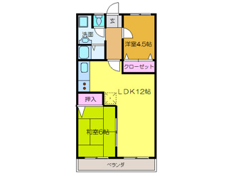 【間取り】 | 福間口マンション