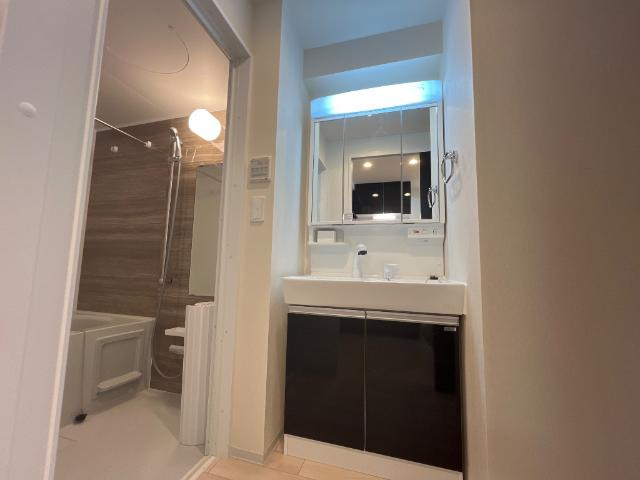 ピーニャ市川の洗面所|洗髪洗面化粧台