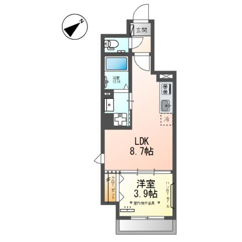 ピーニャ市川の間取り