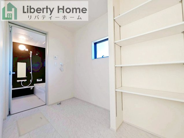 水戸市姫子4期　新築戸建の脱衣所