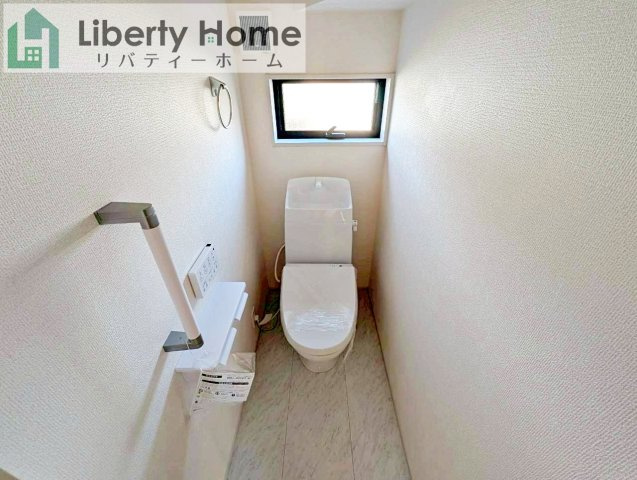 水戸市姫子4期　新築戸建のトイレ