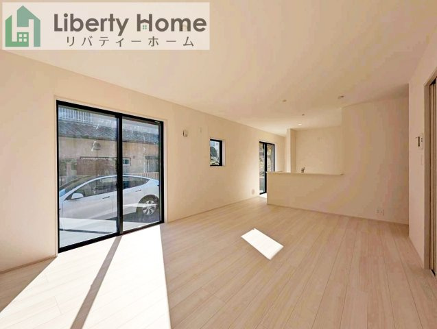 水戸市姫子4期　新築戸建の居間・リビング