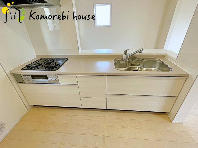 鴻巣市屈巣　第4　新築一戸建て　リーブルガーデン　03のキッチン|10/30　撮影済み