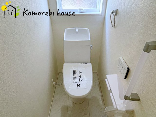 鴻巣市屈巣　第4　新築一戸建て　リーブルガーデン　03のトイレ|10/30　撮影済み