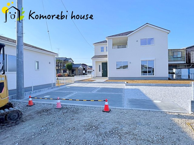 鴻巣市屈巣　第4　新築一戸建て　リーブルガーデン　03の駐車場|10/30　撮影済み