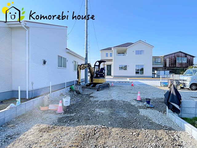 鴻巣市屈巣　第4　新築一戸建て　リーブルガーデン　03の駐車場|10/30　撮影済み