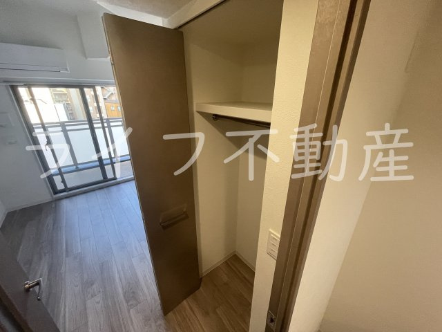 アドバンス大阪リーヴァの収納|ちょっとした収納スペースも充実しています