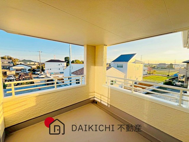 【バルコニー】 | 鴻巣市屈巣第4　Livele Garden.S　新築戸建　全8棟　3号棟