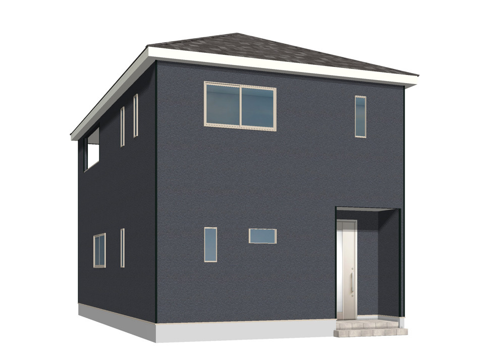 島之内第11　1号棟の外観パース