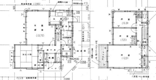 【中古戸建】佐波郡玉村町大字下之宮の間取り|■間取り図｜敷地面積：200.71（約60.71坪）　建物面積：118.97（約35.98坪）