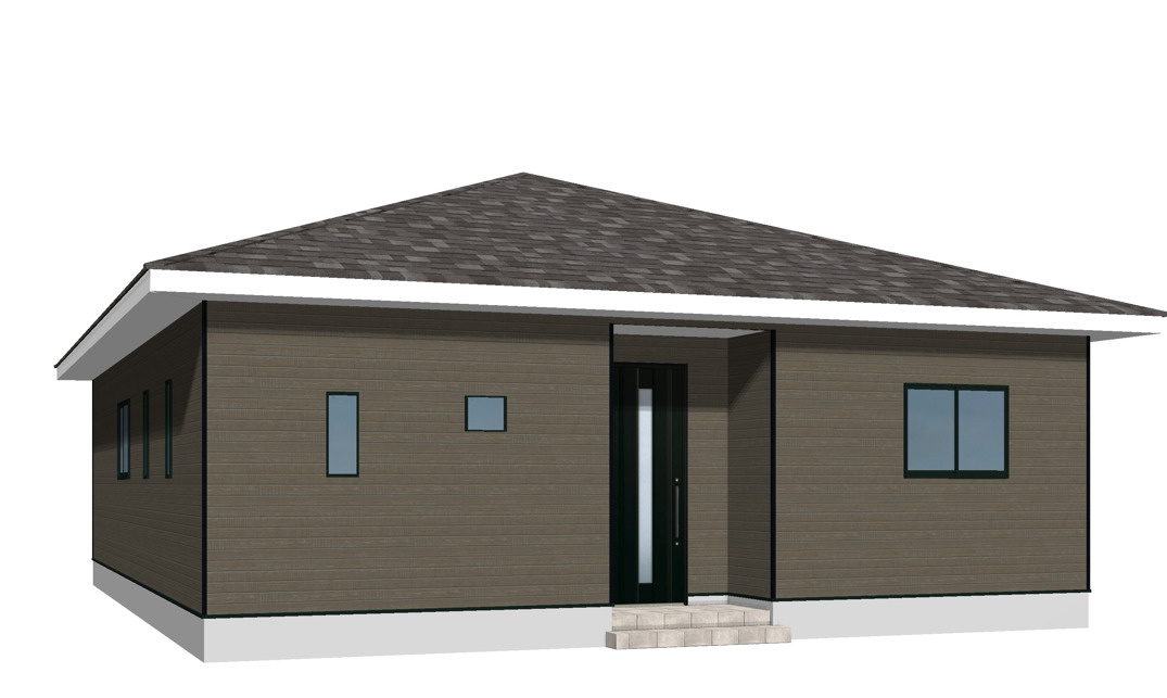 島之内第11　3号棟の外観パース