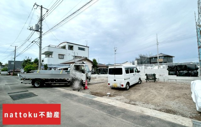 富士市松本46番　新築戸建　全3棟　B号棟　の外観|10.3現地撮影