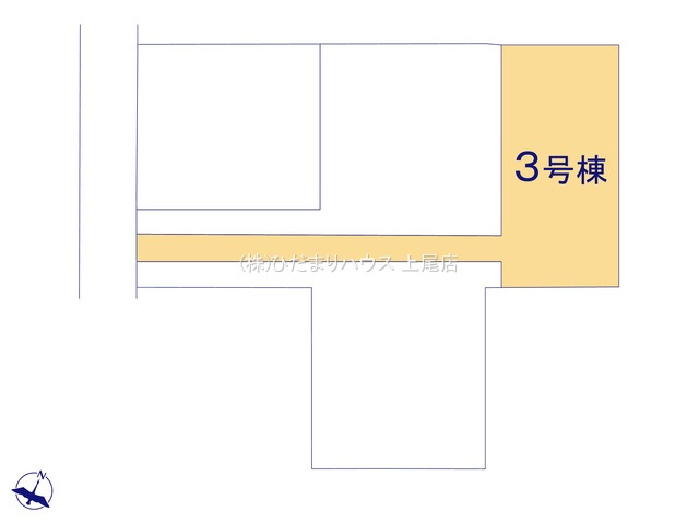川島町伊草2期　新築戸建　グラファーレ03の区画図