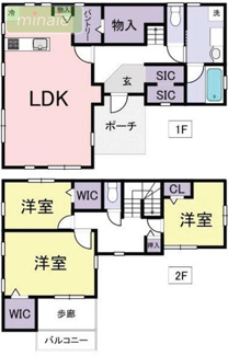 【間取り】 | ユーカリが丘14分　平日・土日も見学できます　パントリー付　上座