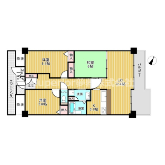 【中古マンション】シャルマンコーポぜぜ