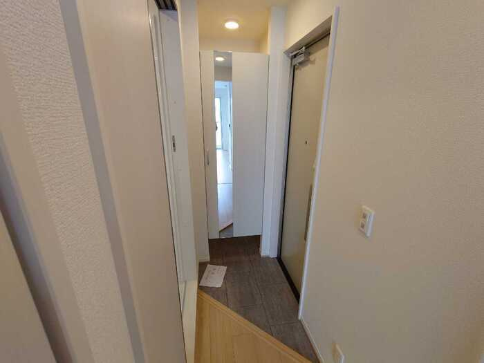 D-ROOM北田辺丁の玄関