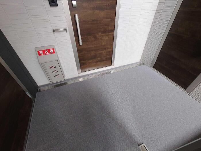 D-ROOM北田辺丁のロビー