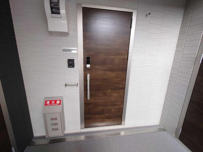 D-ROOM北田辺丁のエントランス