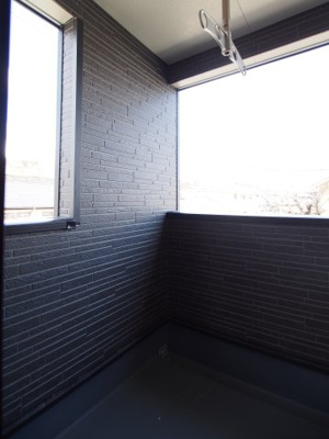 【バルコニー】 | Cradle garden　松川町第８　２号棟 | ※同施工物件写真